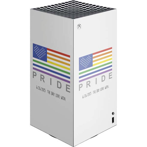 6-26 The Day Love Won XBox Series X Digital Edition Console Skin